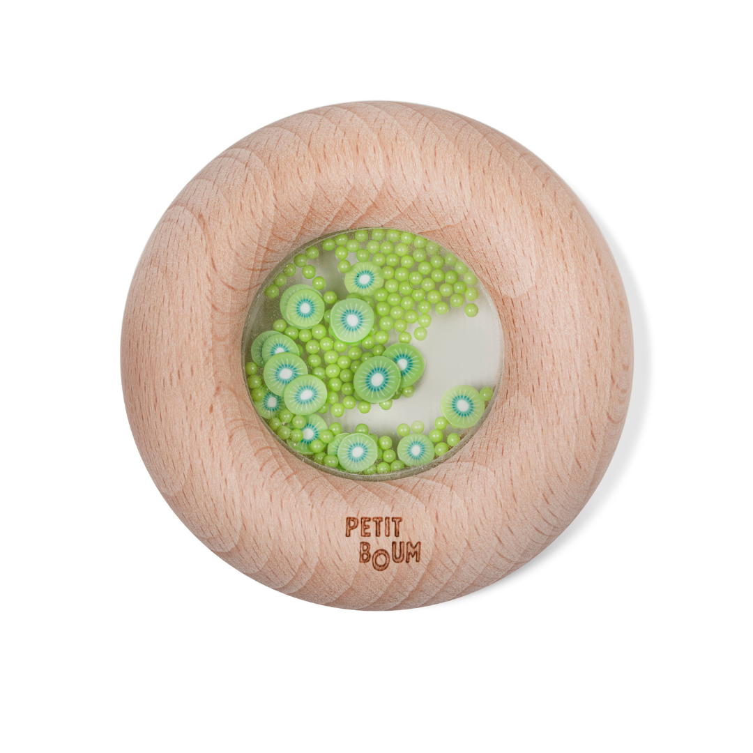 Sensorische donut - Kiwi