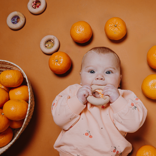 Sensorische donut - Sinaasappels