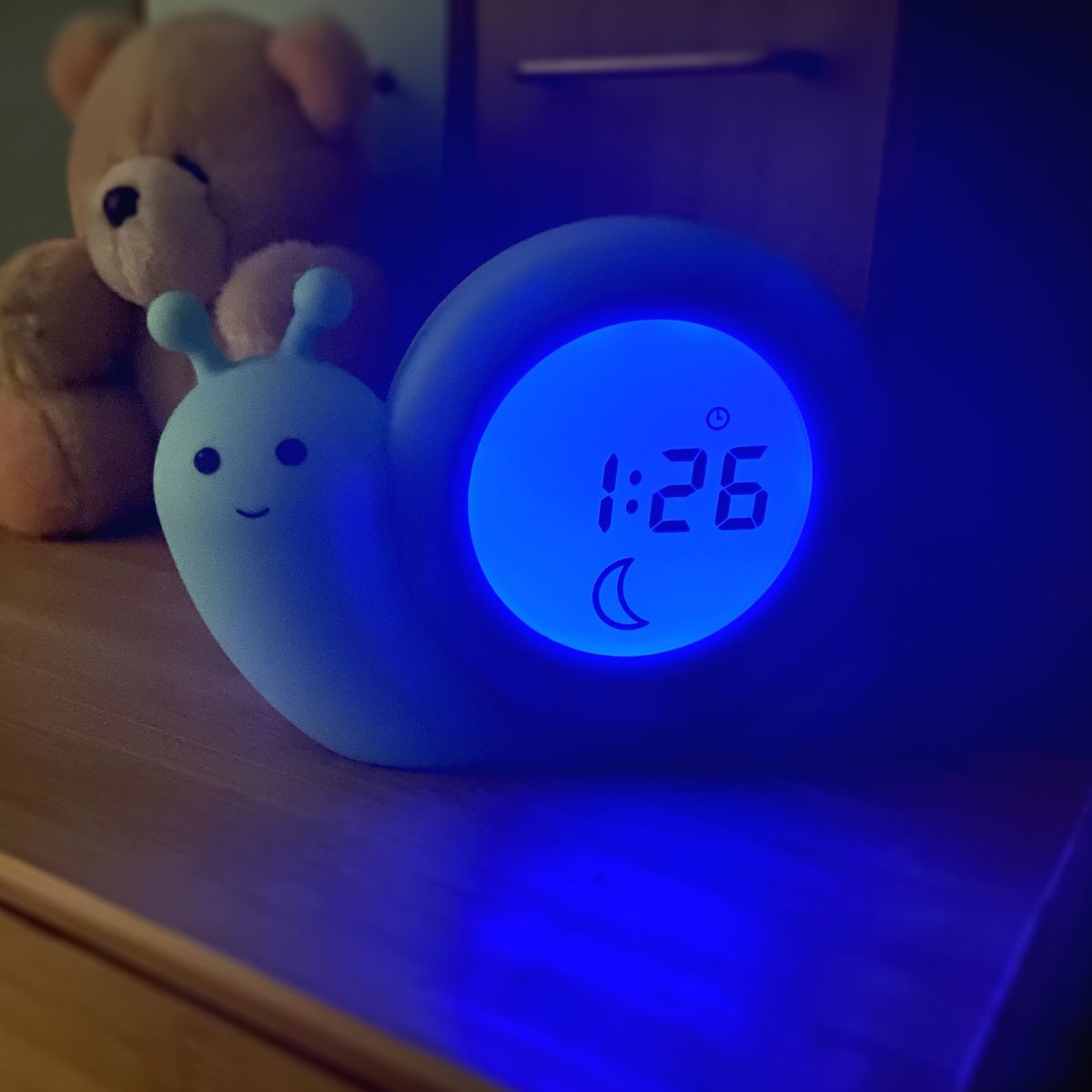 Slaaptrainer / Wekker - Slak Simon (mint)