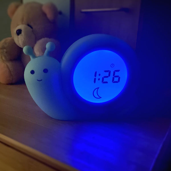 Slaaptrainer / Wekker - Slak Simon (mint)