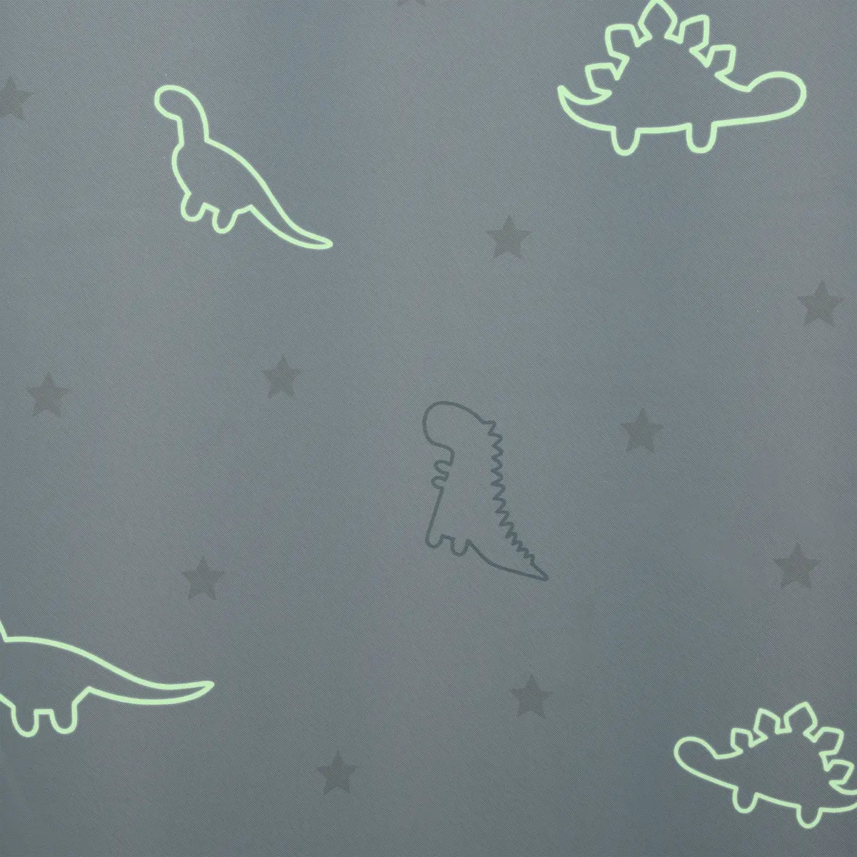 Curtains (blackout) Glow in the dark Dinosaur (140 x 260 cm)