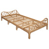 Rattan bed 90x190 cm