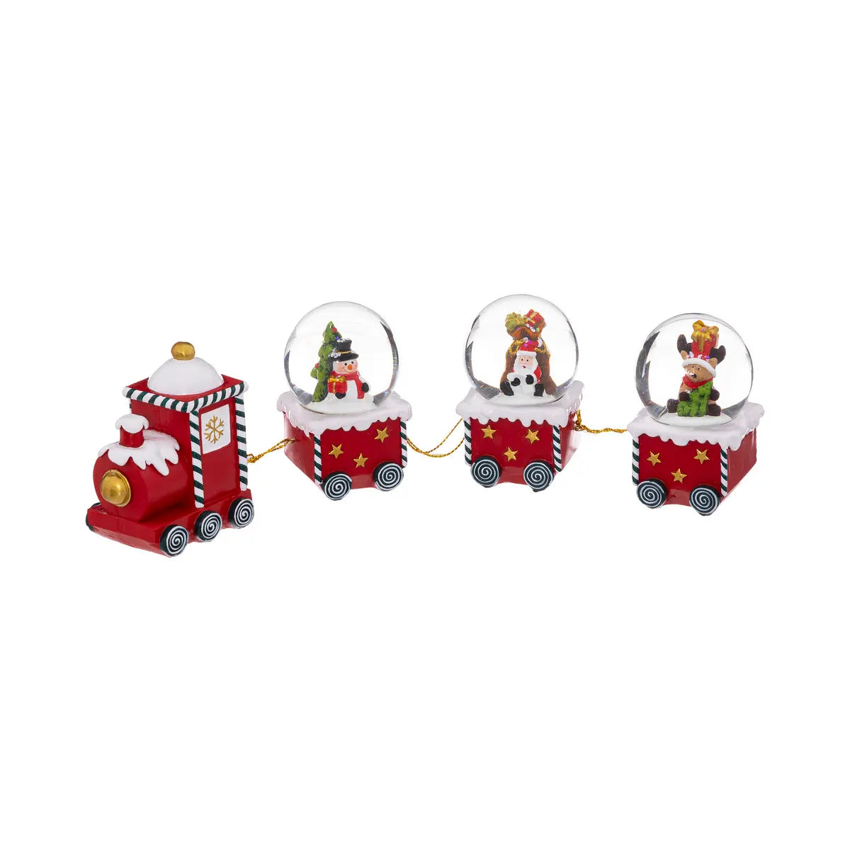 Kerst wagon decoratie