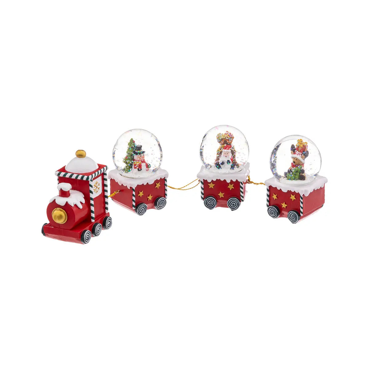 Kerst wagon decoratie