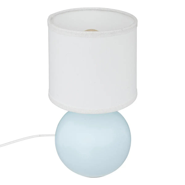 Blauwe nachtlamp