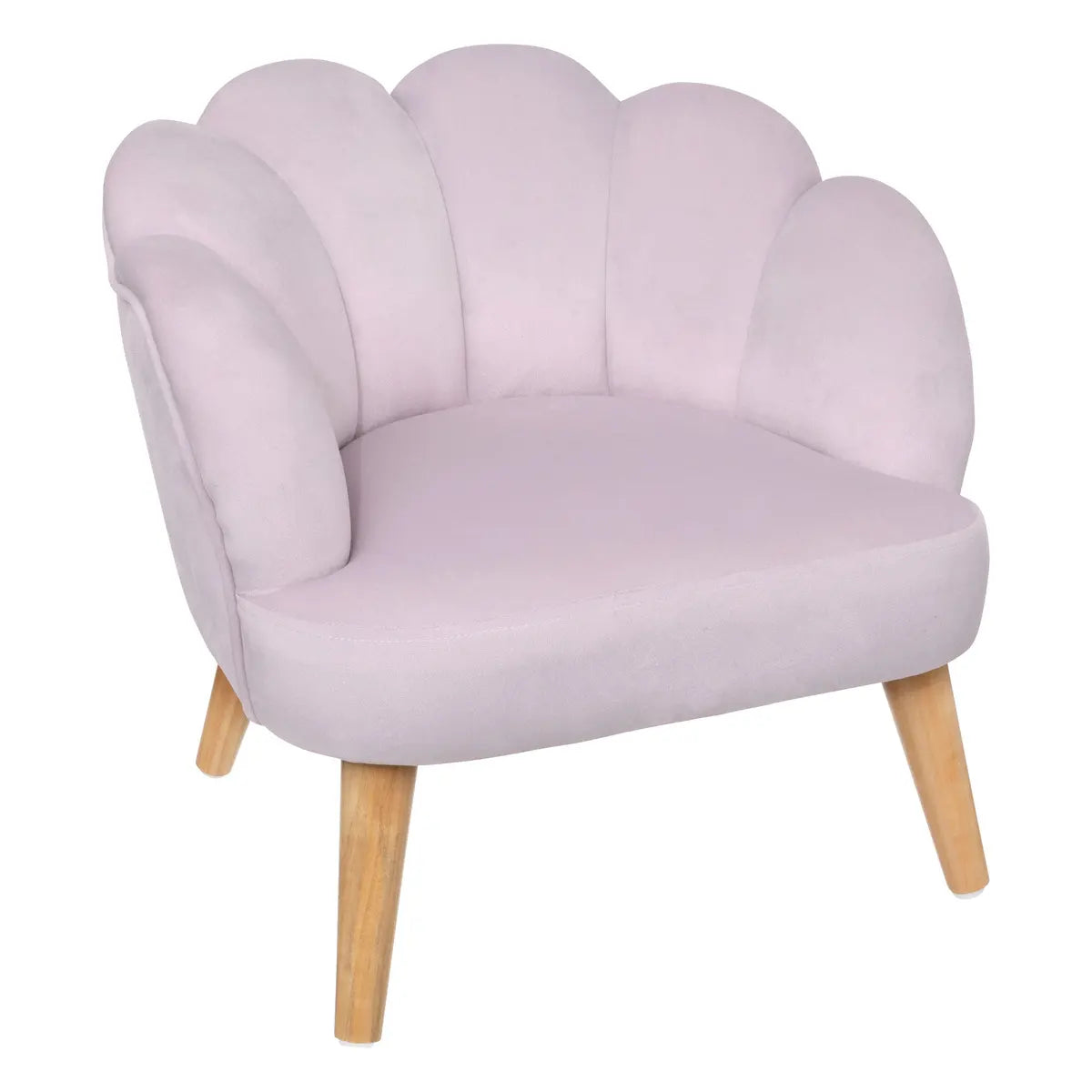 Shell chair Pastel purple