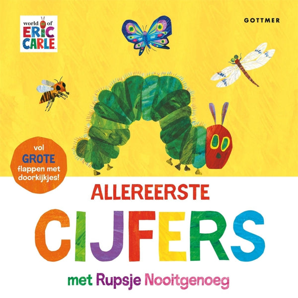 Allereerste cijfers met Rupsje Nooitgenoeg (2+)