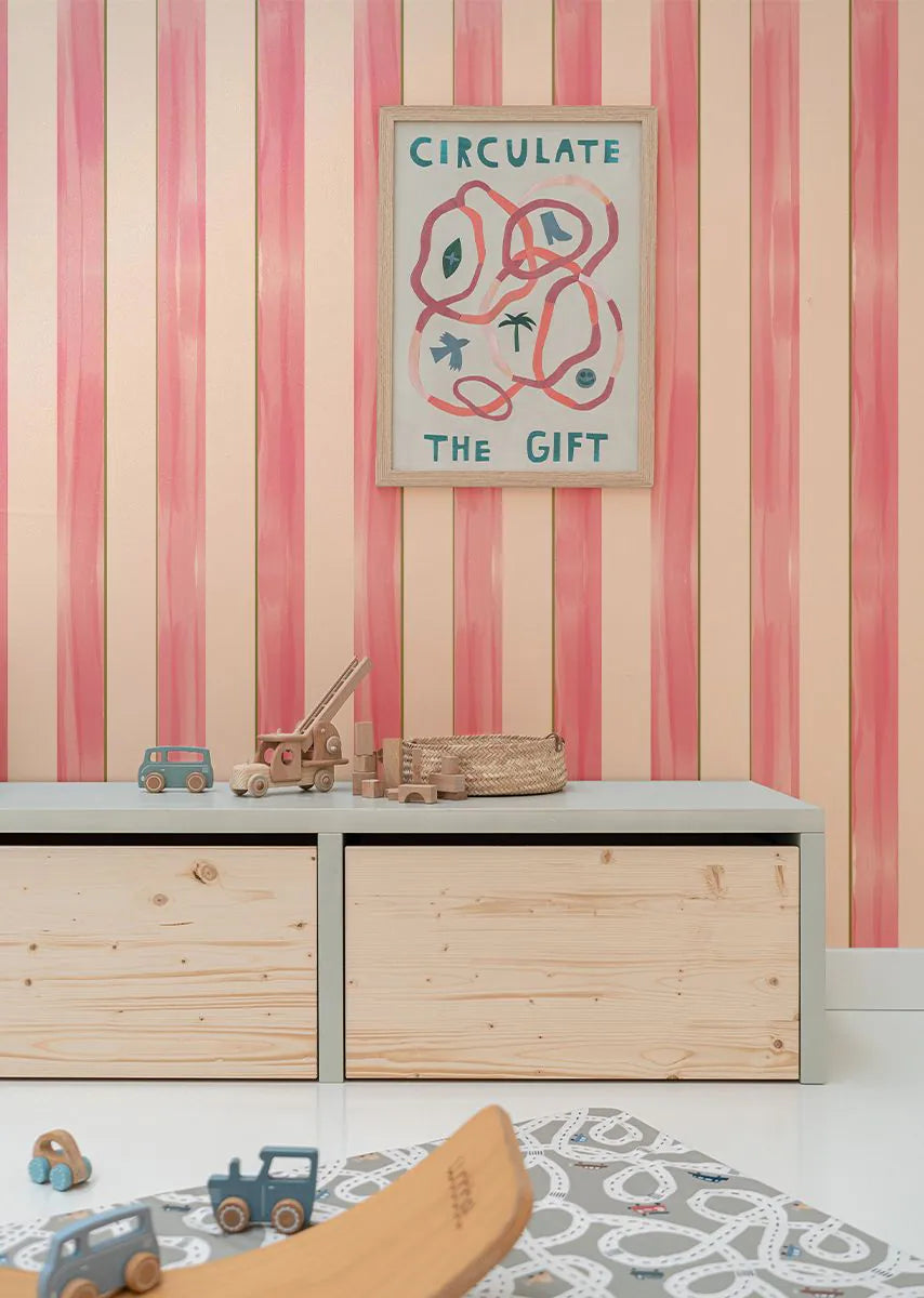 Wallpaper Bohemian Pink