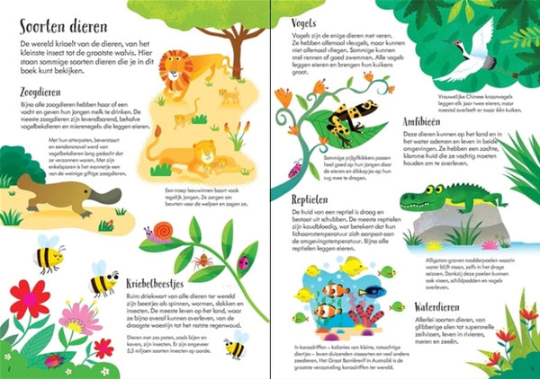 Book &amp; Puzzle (200 pieces) - Animals of the World (5+)