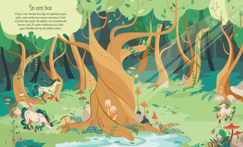 Boek & Puzzel - Eenhoorns (3+)