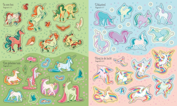 Boek & Puzzel - Eenhoorns (3+)