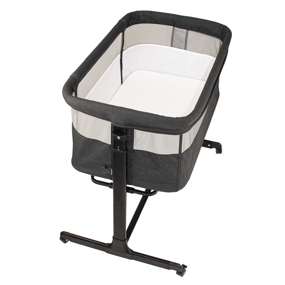 Novi Baby Co-sleeper - Black Melange