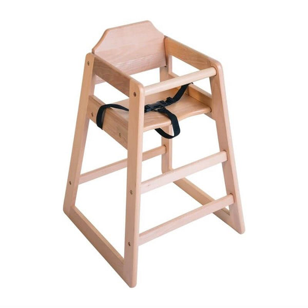Kinderstoel hout (opstapelbaar)