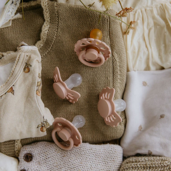 4-pack First Pacifier Set - Blush