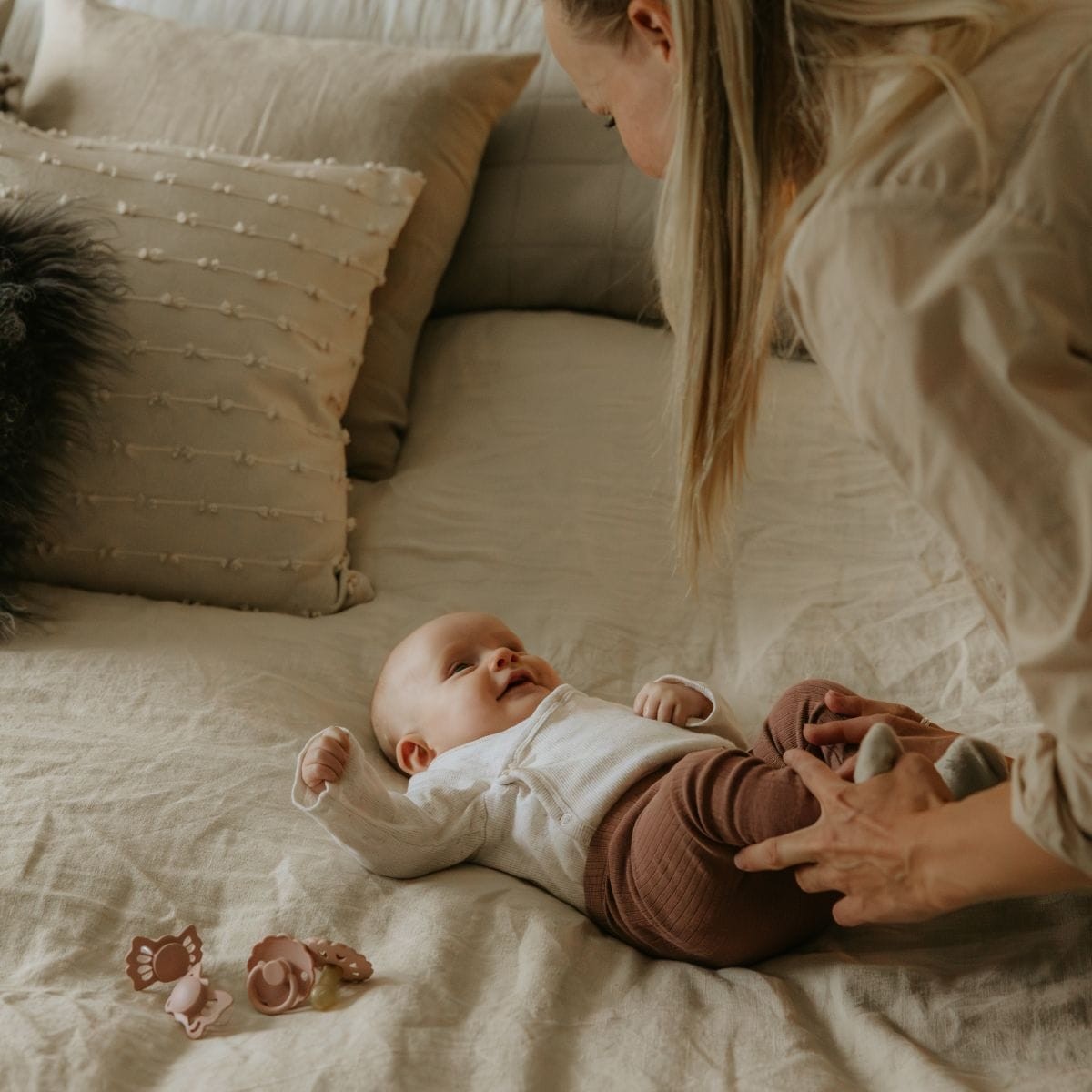 4-pack First Pacifier Set - Blush