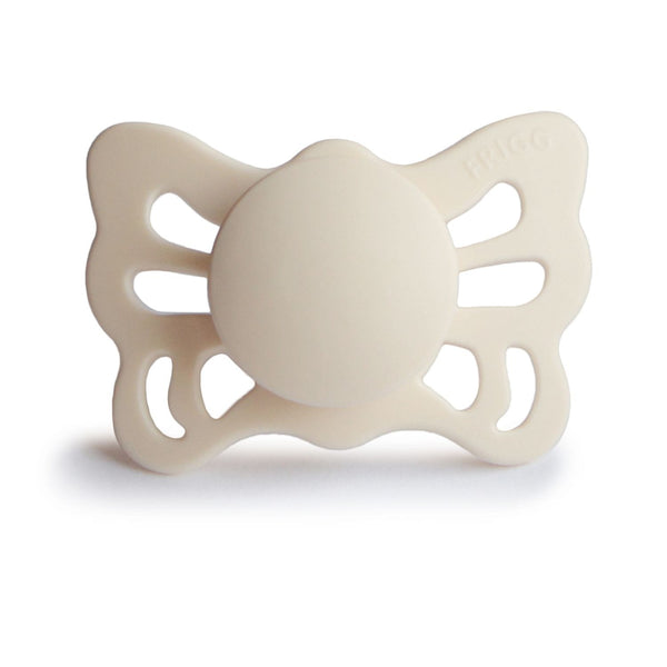 Butterfly siliconen speen (T1 en T2) - Cream