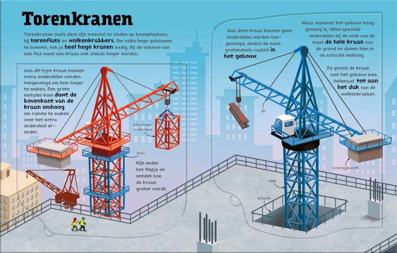 Giga-grote graafmachines met giga-grote flappen (3+)