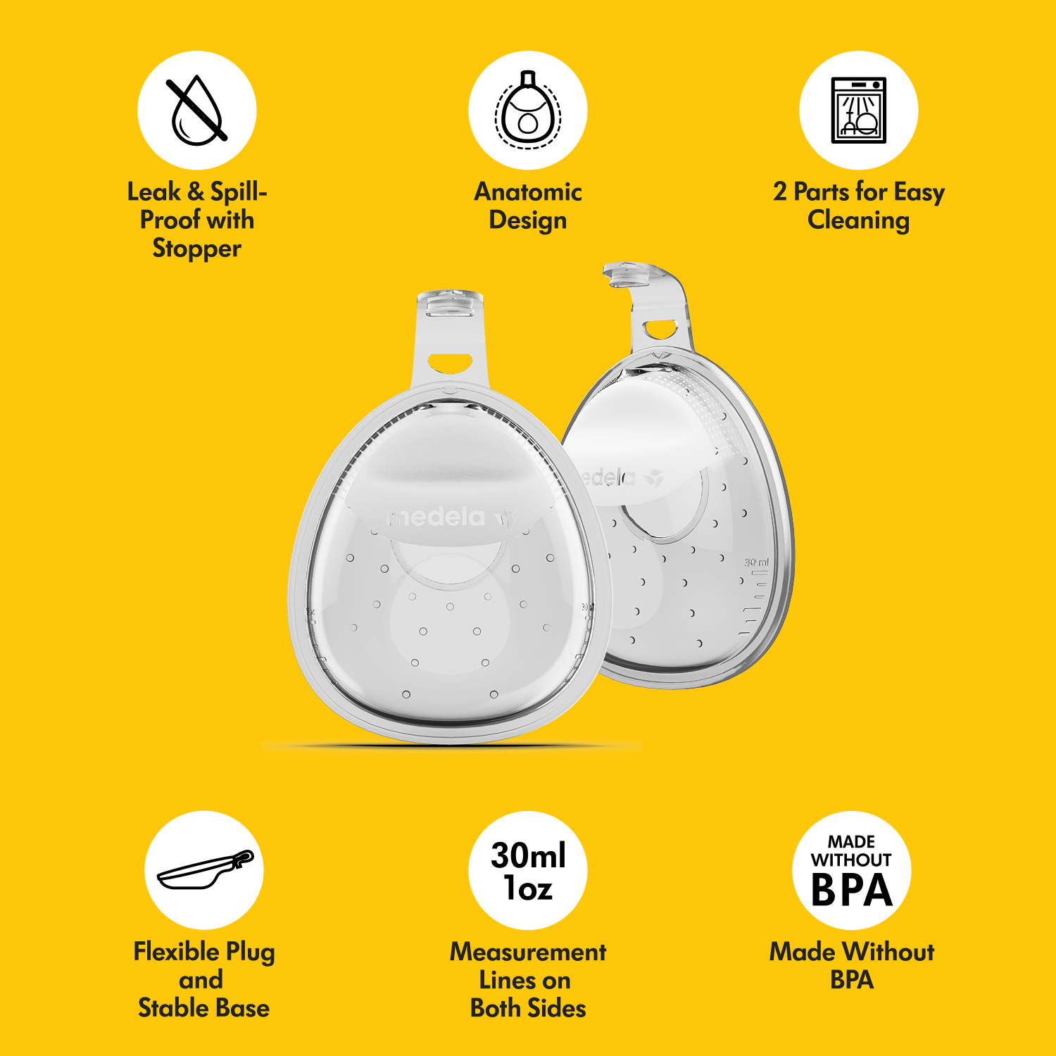 In-Bra Breast Milk collector