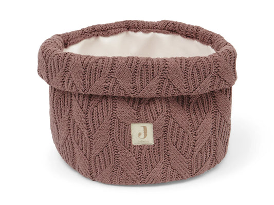 Changing basket Spring Knit - Chestnut