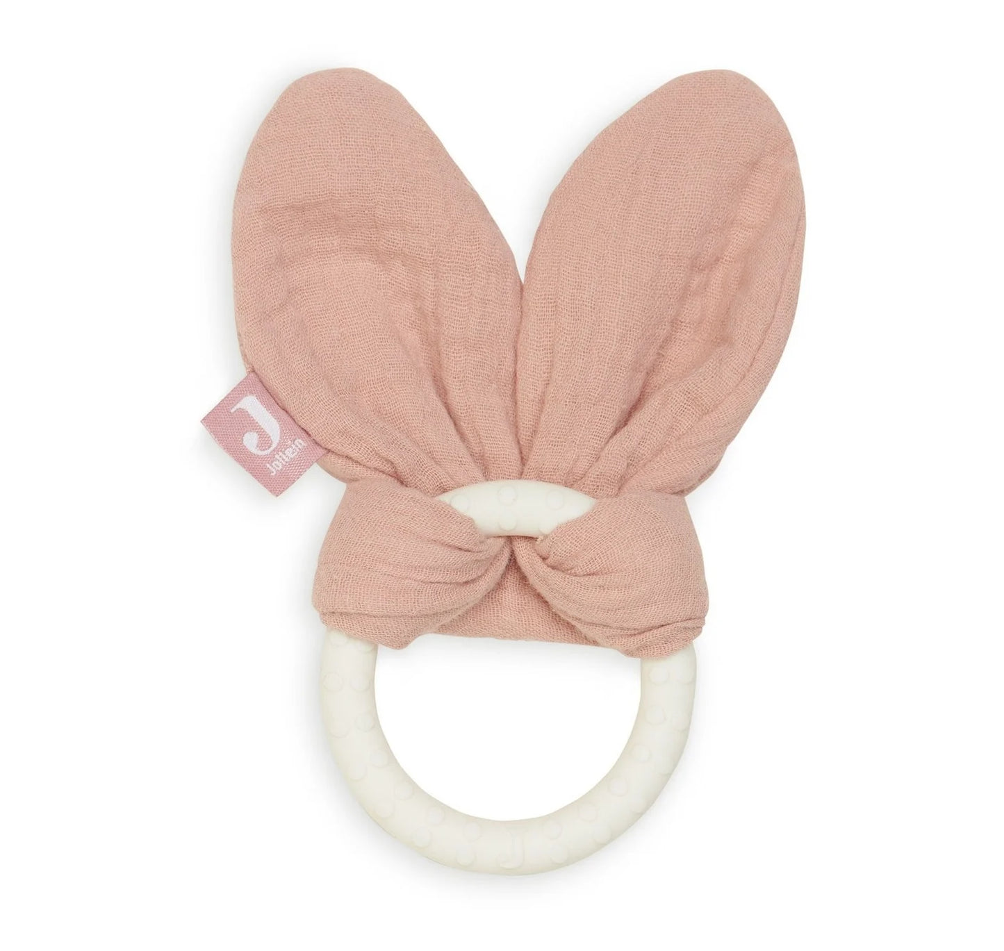 Silicone teething ring Bunny - Rosewood