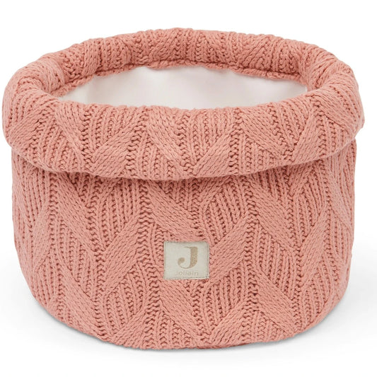 Changing basket Spring Knit - Rosewood