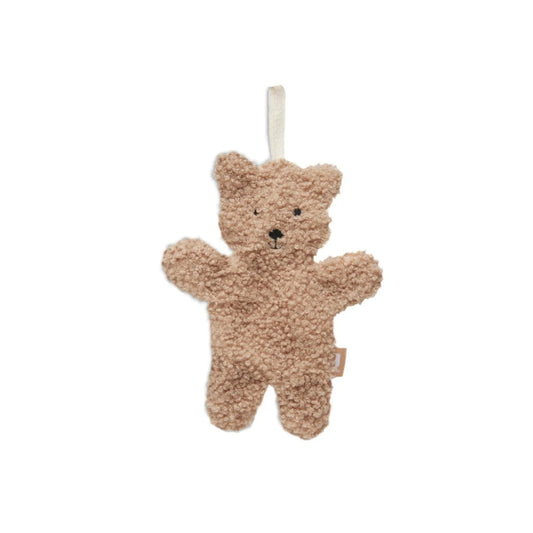 Pacifier cloth Teddy Bear - Biscuit