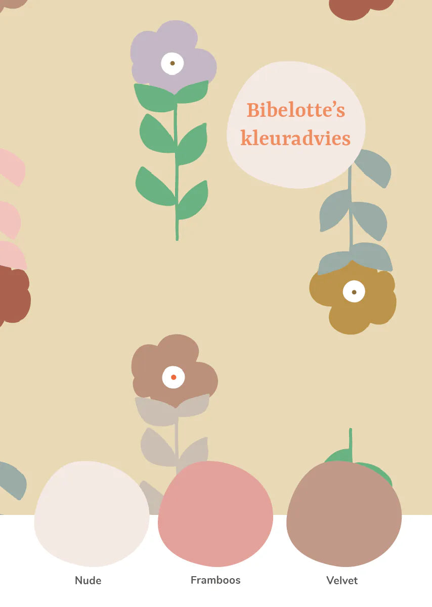 Behang Fleurtje