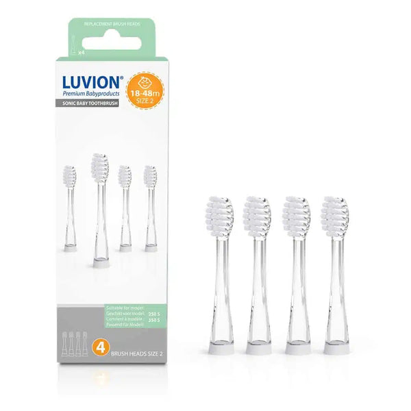 Opzetborstels LUVION® Baby tandenborstel (18-48 maanden) - 4-pack