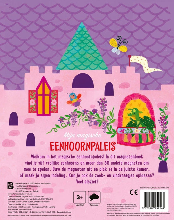 Magneetboek: Mijn magische eenhoornpaleis (3+)
