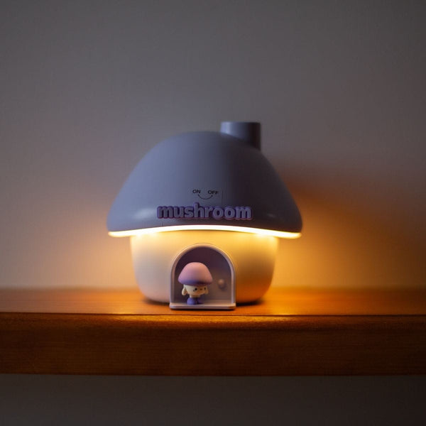Mushroom luchtbevochtiger / nachtlamp (USB)