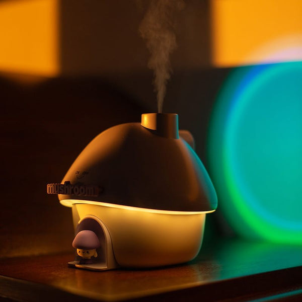 Mushroom luchtbevochtiger / nachtlamp (USB)