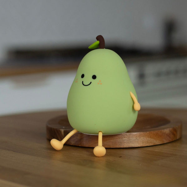 Nachtlamp Peer - Groen (USB)