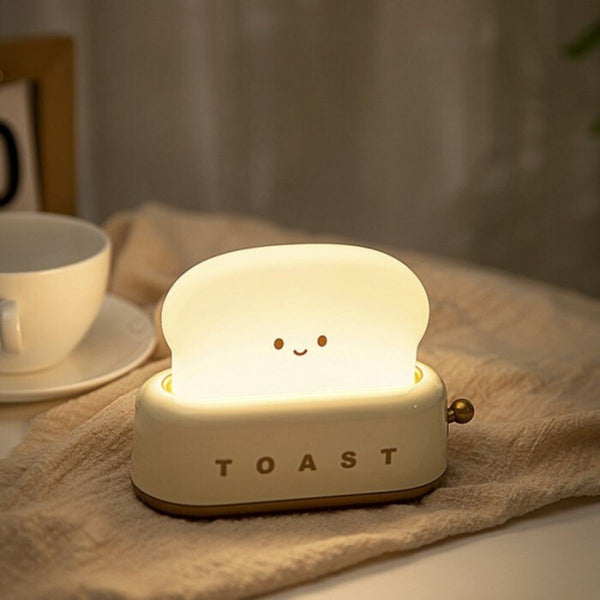 Nachtlamp Broodrooster - Geel (USB)