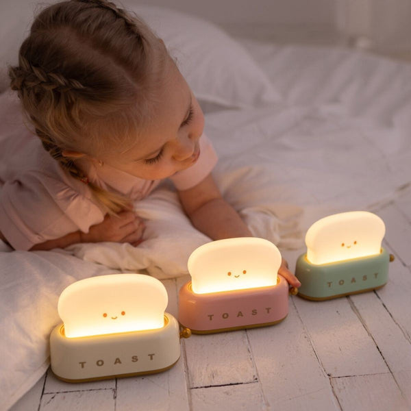 Nachtlamp Broodrooster - Geel (USB)