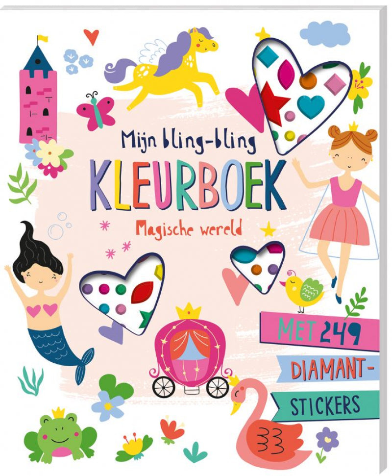 My Bling-Bling Coloring Book - Magical World (4+)