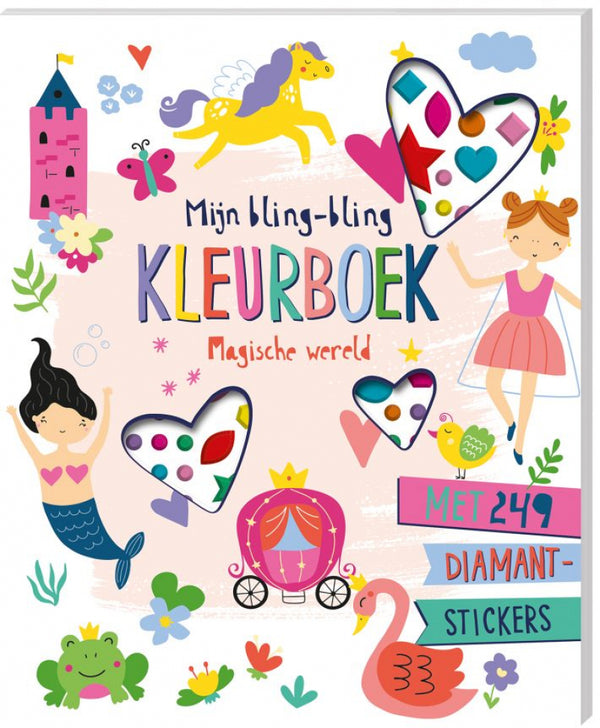My Bling-Bling Coloring Book - Magical World (4+)