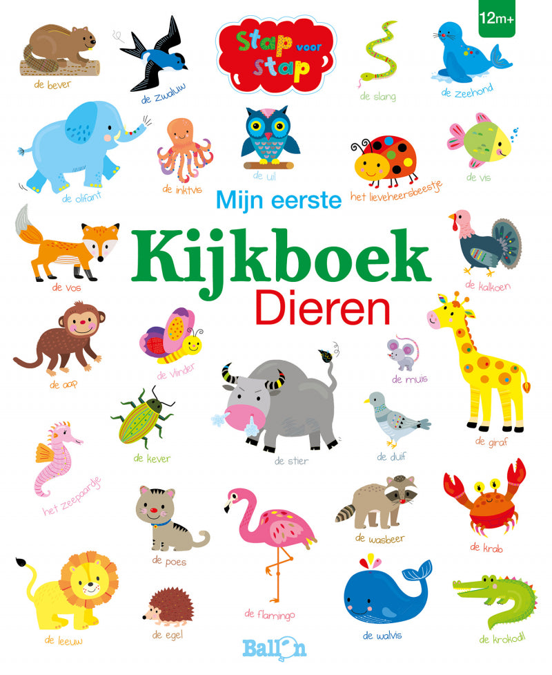 Mijn eerste kijkboek - Dieren (1+/2+)