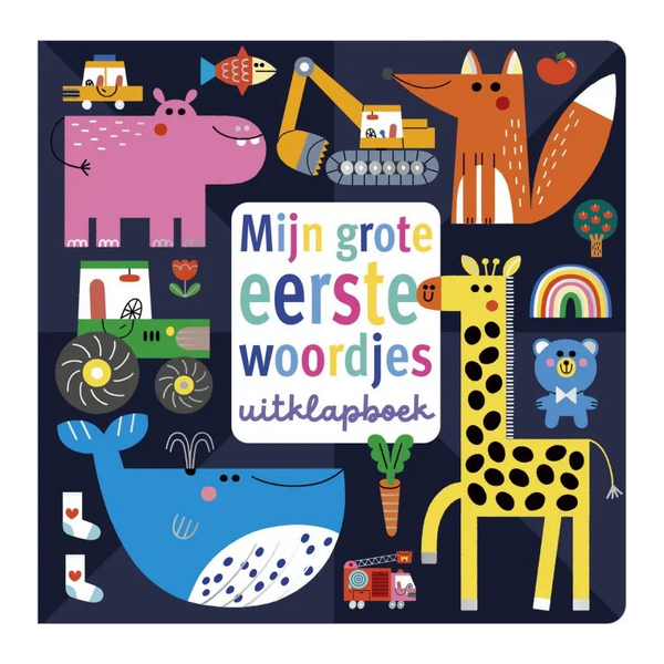 Mijn grote eerste woordjes uitklapboek (1+)