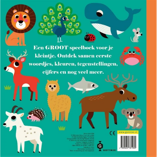 Mijn grote speelboek Dieren (1,5+)
