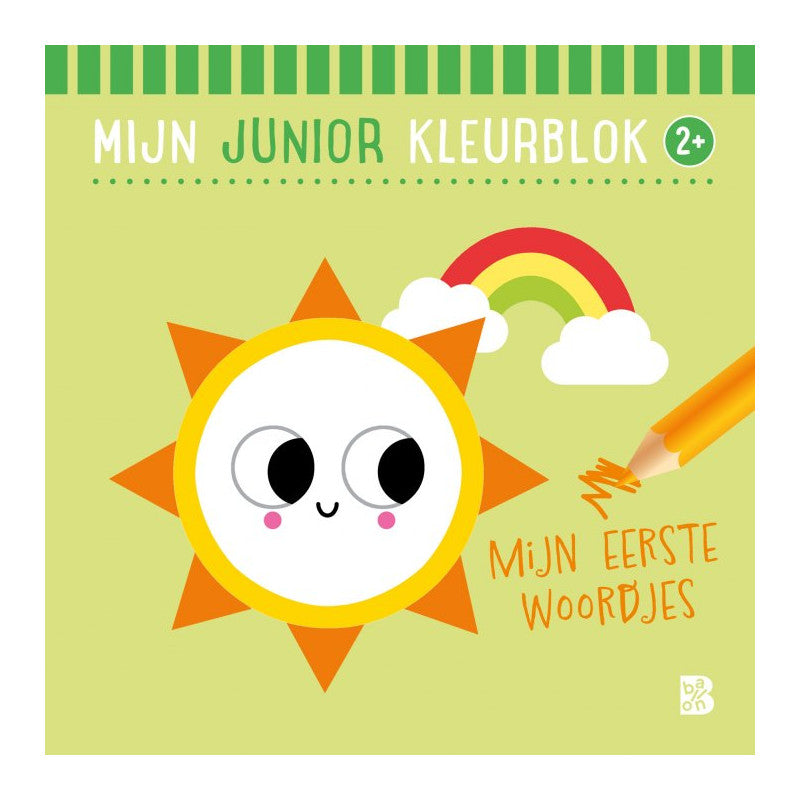 Mijn Junior kleurblok: woordjes (2+)