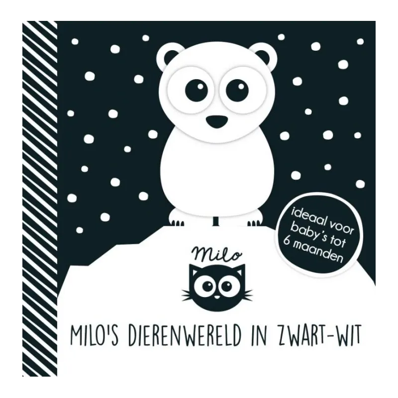 Milo's Dierenwereld in zwart-wit (0+)