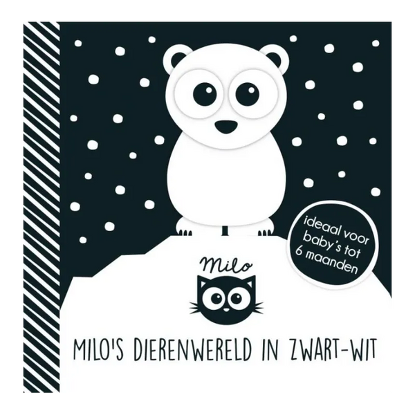 Milo's Dierenwereld in zwart-wit (0+)