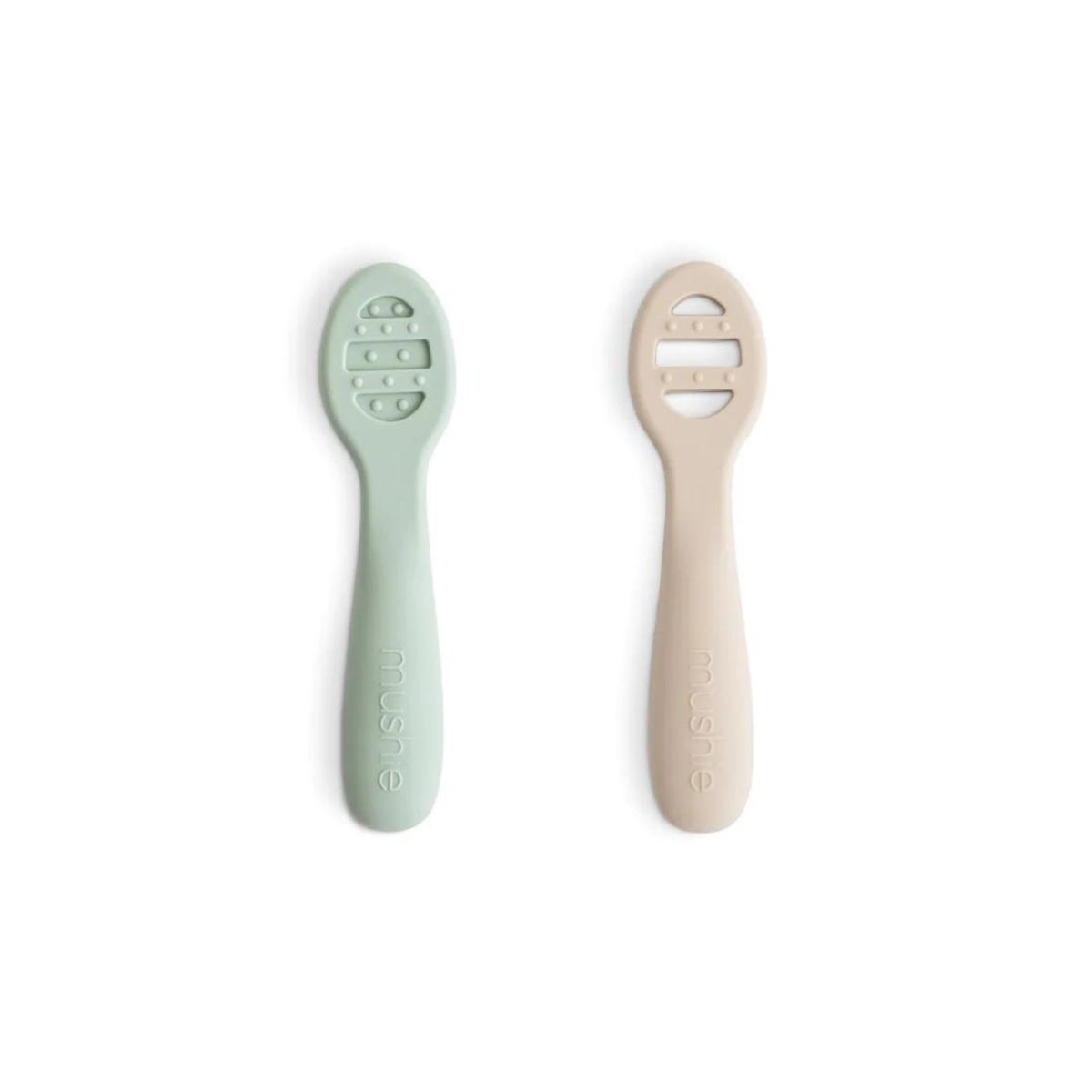 Eerste hapje lepel (sage/sand)