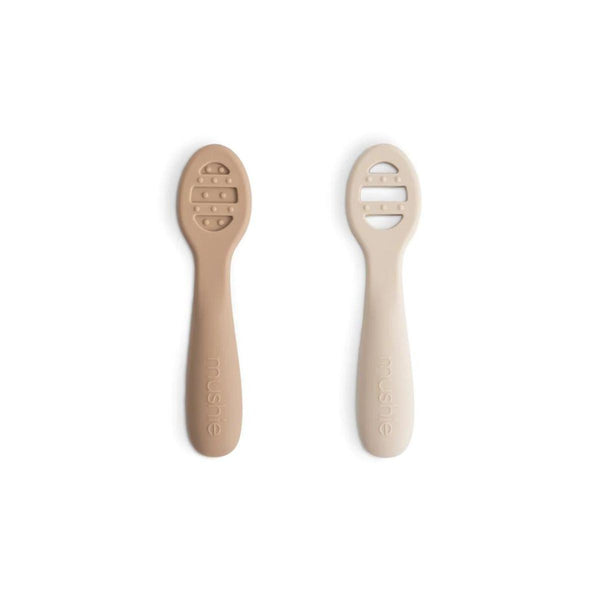 Eerste hapje lepel (naturel/sand)