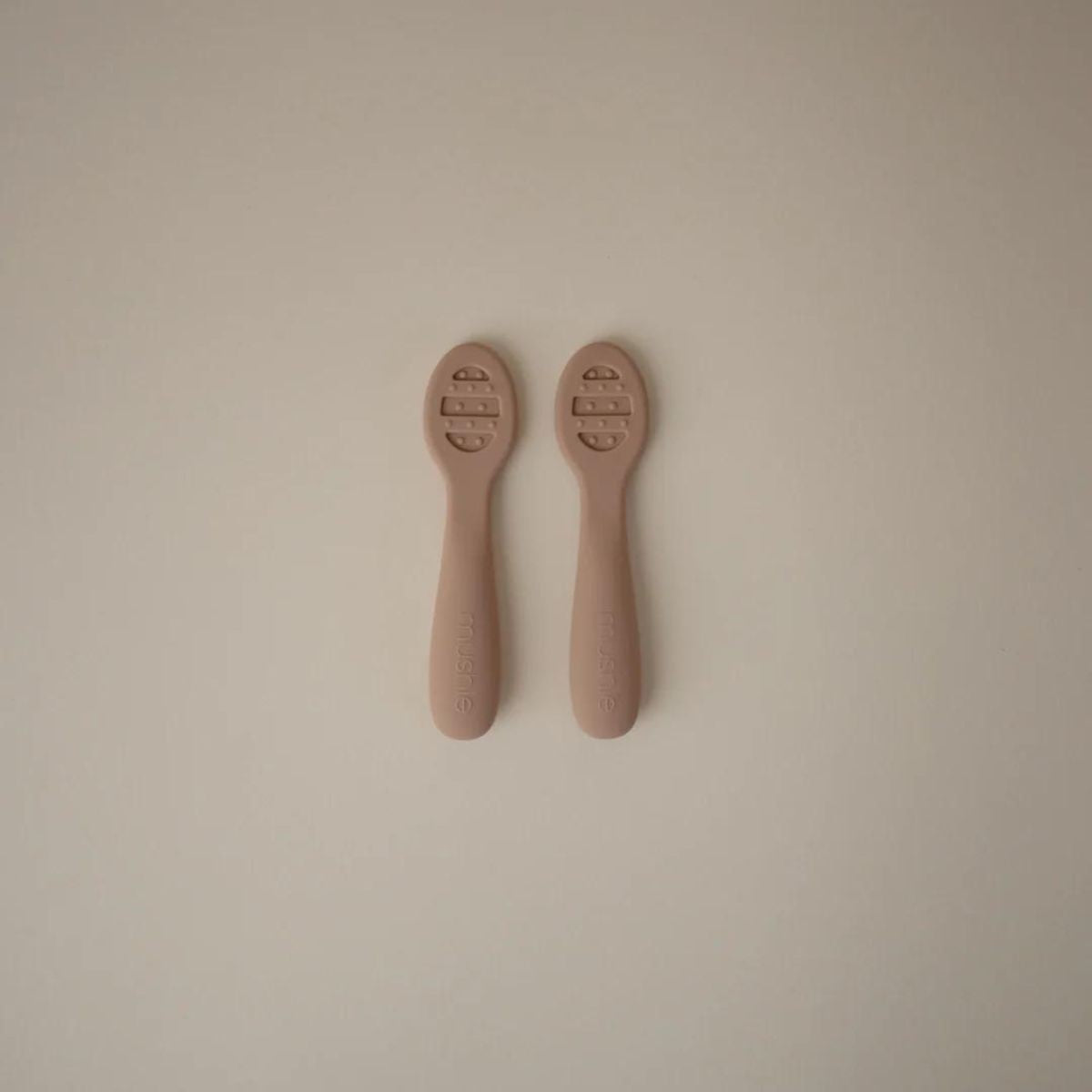 Eerste hapje lepel (naturel/sand)