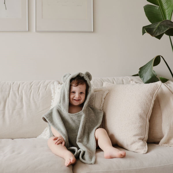 Badponcho Bear - Moss