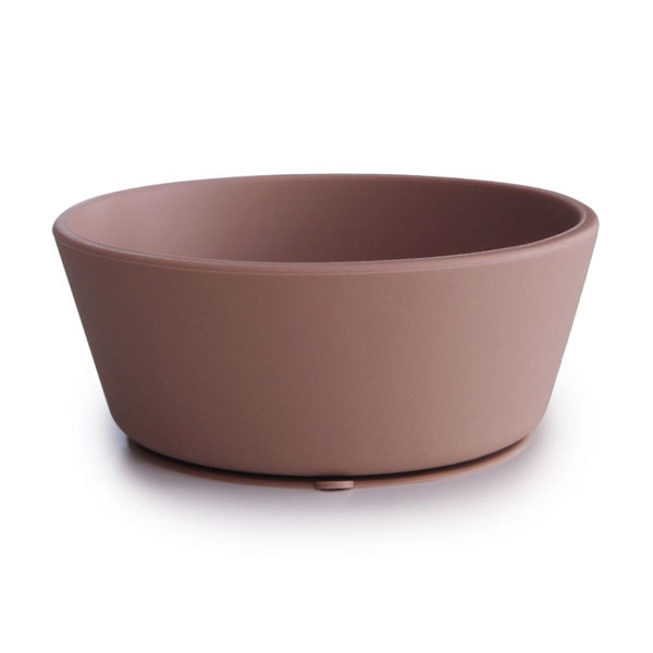 Siliconen Kom met zuignap - Cloudy Mauve