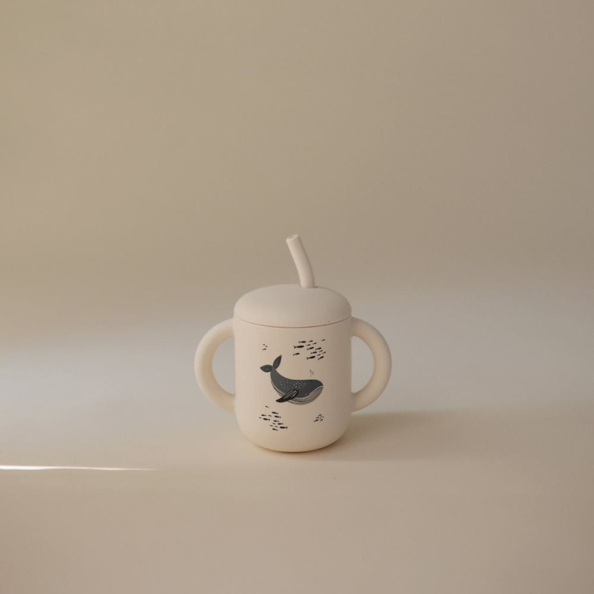 Sippy cup with straw
