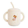 Sippy cup with straw