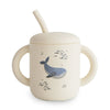 Sippy cup with straw
